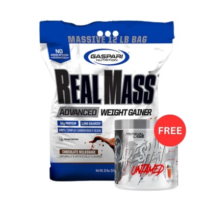 Gaspari Real Mass Gainer 12lbs 22 servings