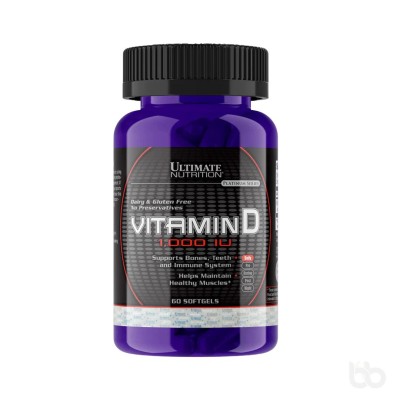 Ultimate Nutrition Vitamin D 1.000 iu 60caps